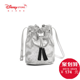 coach disney雙肩包 設計師款 Disney 迪士尼時尚 新款金色米奇系列銀色單肩包女包 coach包