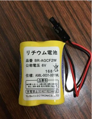 原装发那科数控机床电池 BR-AGCF2W 6V A98L-0031-0011# 加工中心