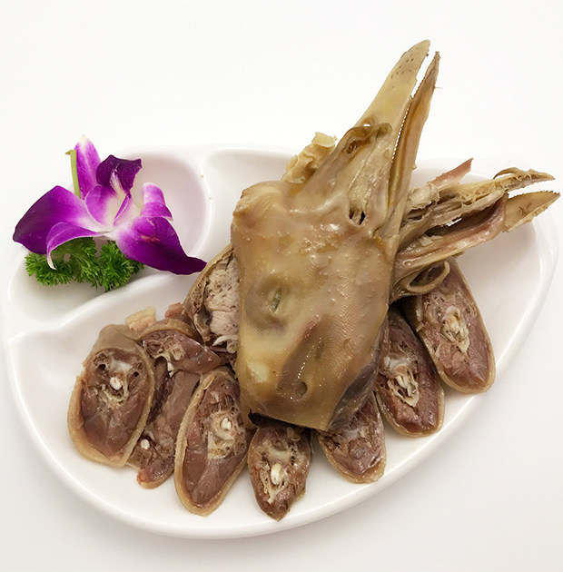 扬州特产盐水鹅头忘不了老鹅头颈黄珏老鹅下酒菜真空包装当天现做