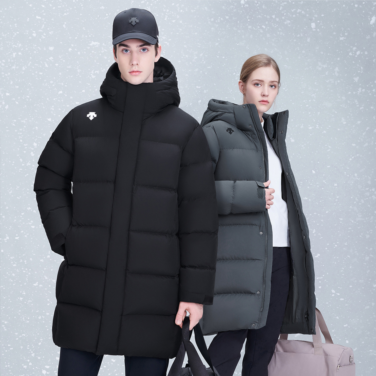 迪桑特女羽绒服