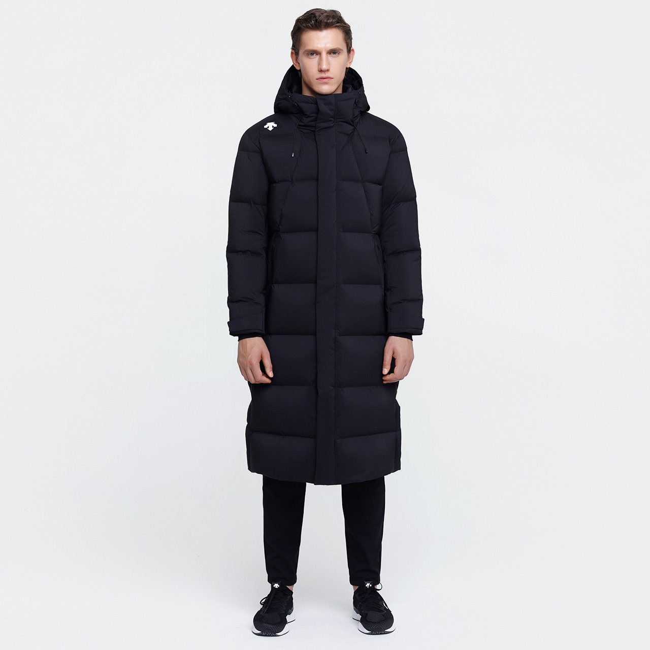 男子韩版羽绒服 加厚长款羽绒服 d043mcdj99