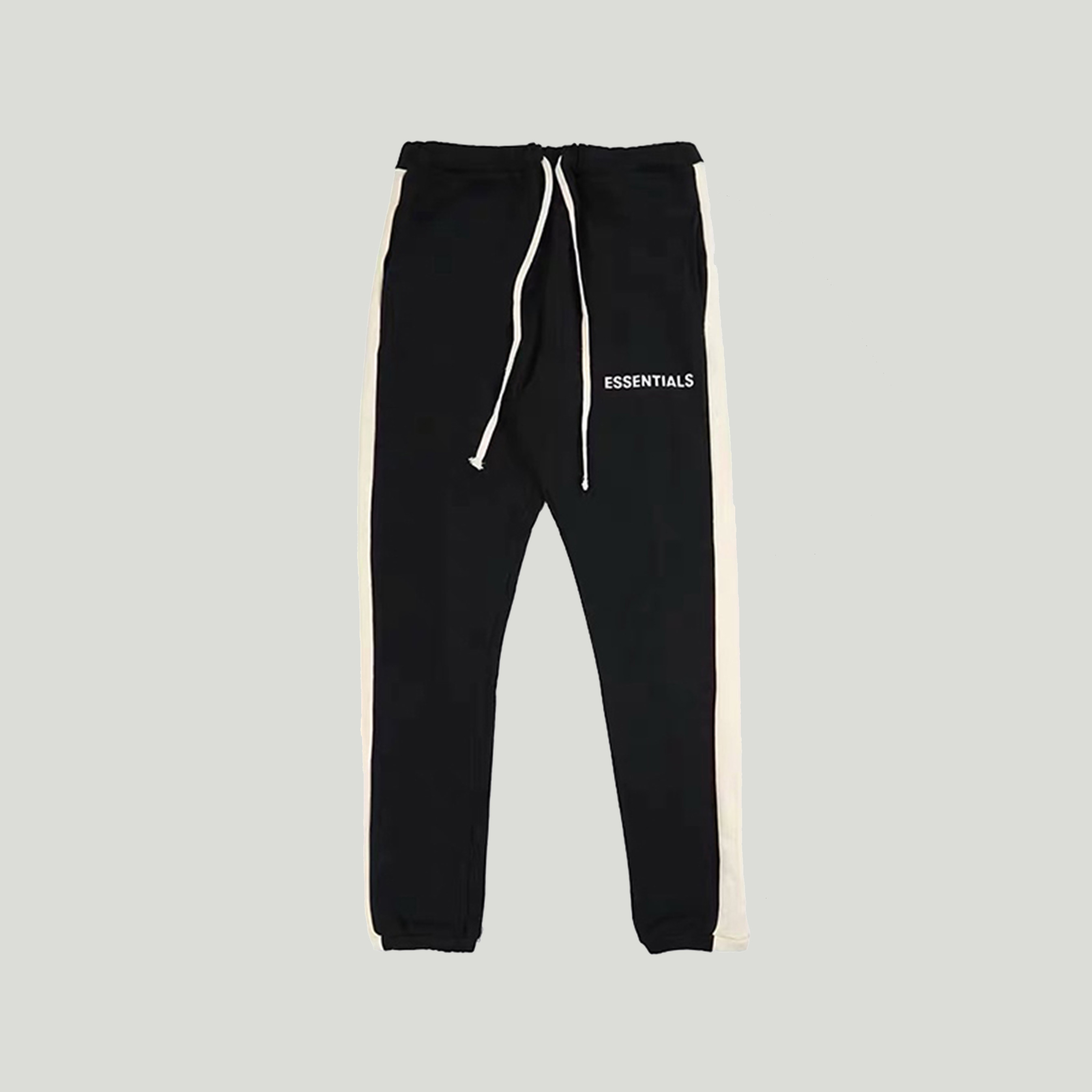 fogfearofgodessentials复线高街潮侧条抽绳长绒卫裤男支线