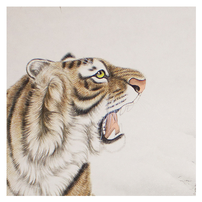 李冲《高瞻远瞩》实力派画家