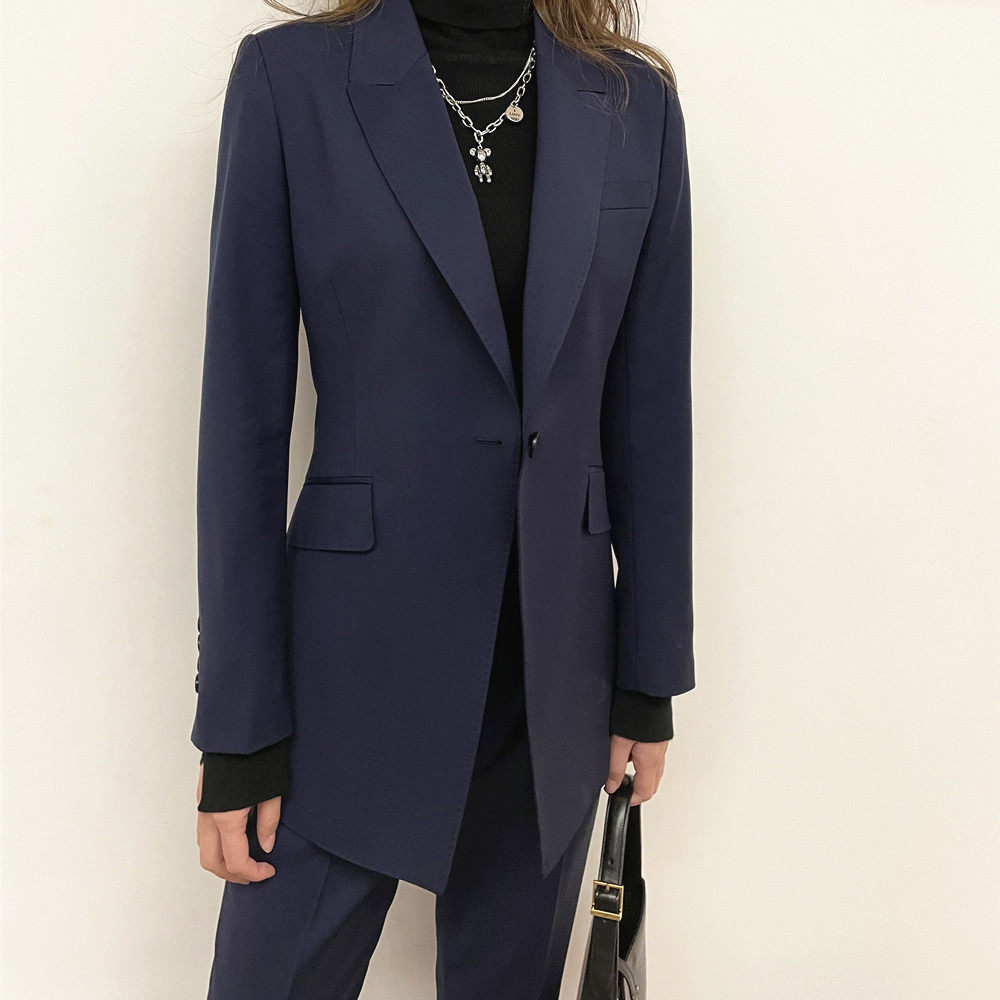 羊毛西装套装女