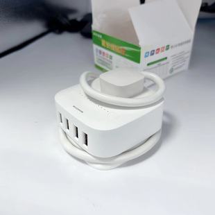 家用旅行延长线插座 带四口usb 一米电源线 usb带定时功能2500w