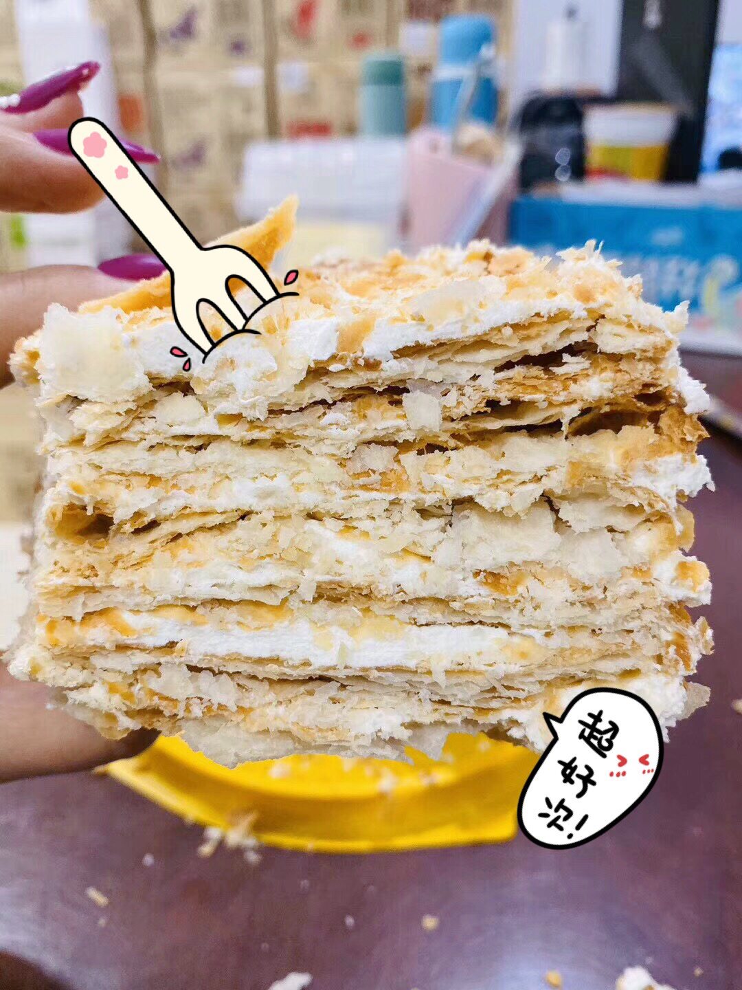 拿破仑蛋糕 提拉米苏_包邮 俄罗斯原装进口 拿破仑提拉米苏蜂蜜奶油