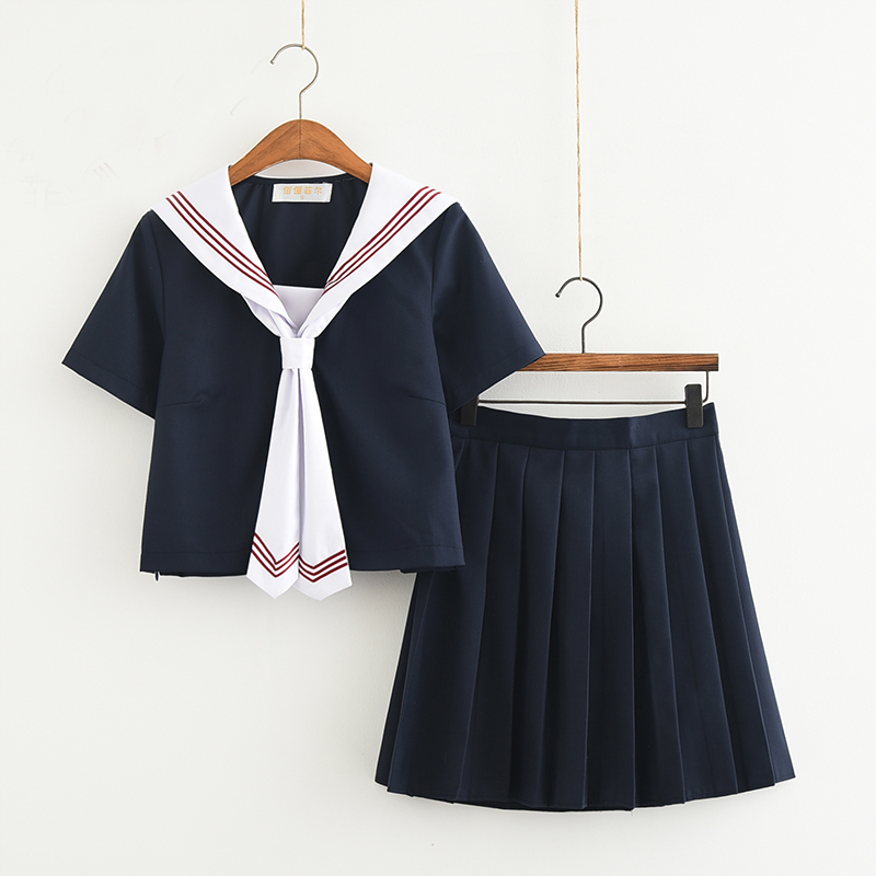 真缇日系水手服校服学院风春秋正统jk制服女学生装软妹韩国装班服在类目 女装/女士精品, 套装/学生校服/工作制服, 学生校服中 - 来自Buy2taobao.com提供专业的淘宝代购服务