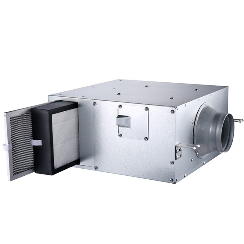 台达新风系统室内超薄超静音型管道除霾送风机通风换气新风系统