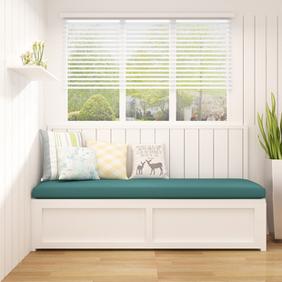 卡座沙发家用靠墙储物柜北欧简约现代小户型餐厅转角实木卡座定制