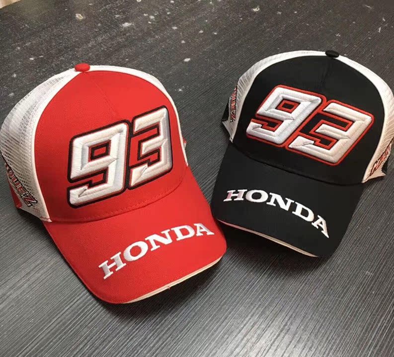 MOTOGP 93号马奎斯赛车帽夏季骑行帽网眼透气机车帽子刺绣太阳帽|ruв категории Аксессуары, шляпа - от Buy2taobao.com для оказания профессиональной услуги покупки агента Taobao