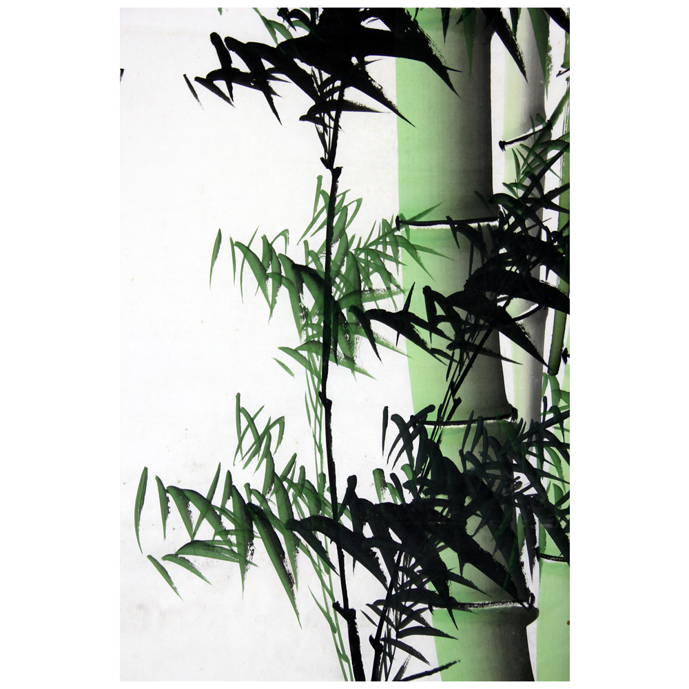 李庆刚《竹报平安全家福》 h715