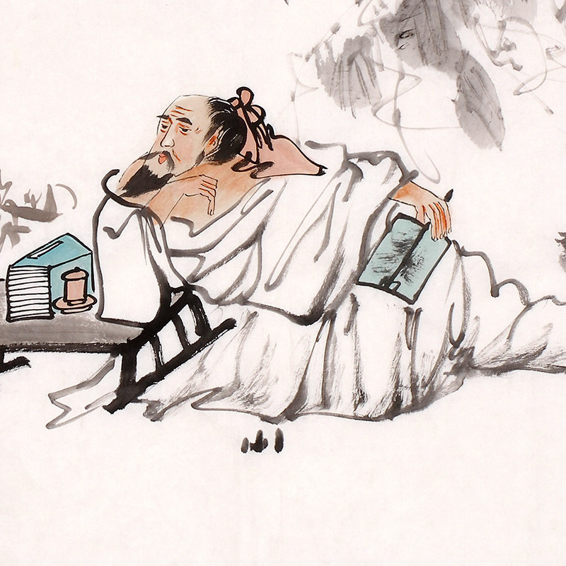 白林《静思图》