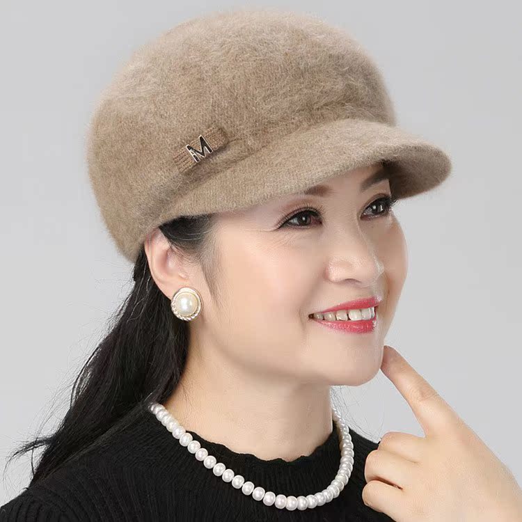冒子幅子冬季韩版女士帽子加绒保暖百搭帽秋中老年人时尚贝雷帽冬在类目 服饰配件/皮带/帽子/围巾, 帽子中 - 来自Buy2taobao.com提供专业的淘宝代购服务
