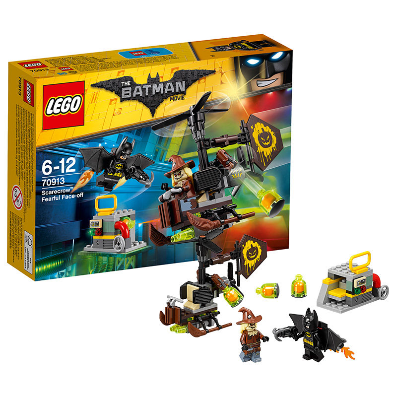 一折乐高蝙蝠侠大电影拼装玩具人仔_乐高蝙蝠侠大电影70913稻草人恐惧