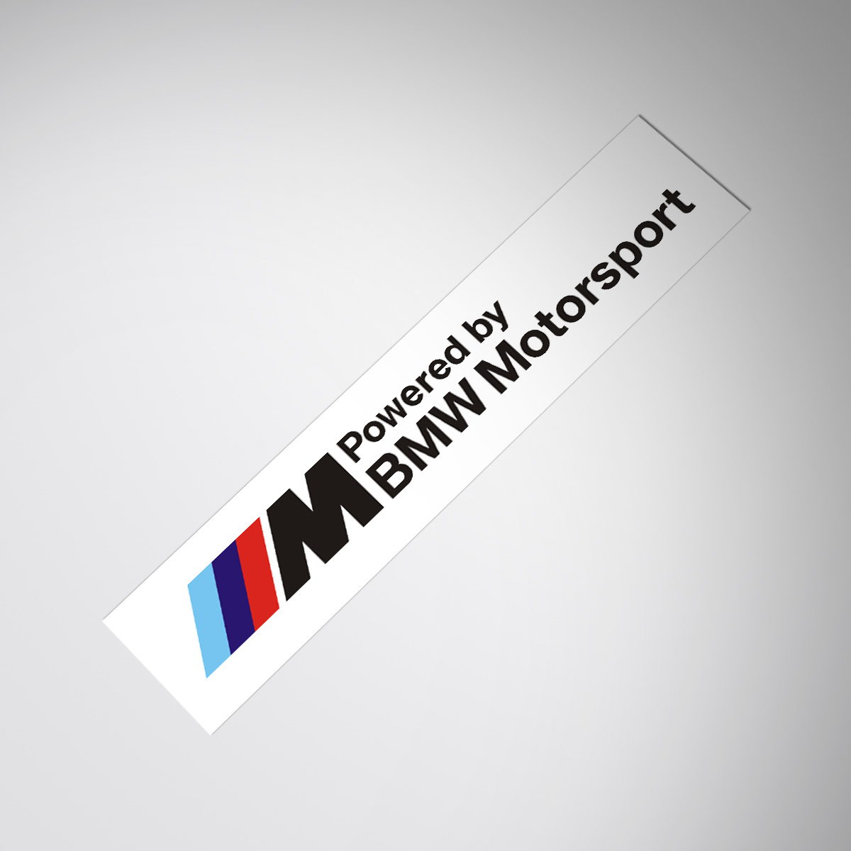 BMW Powered by Motorsport decal sticker尾标车贴纸车贴花