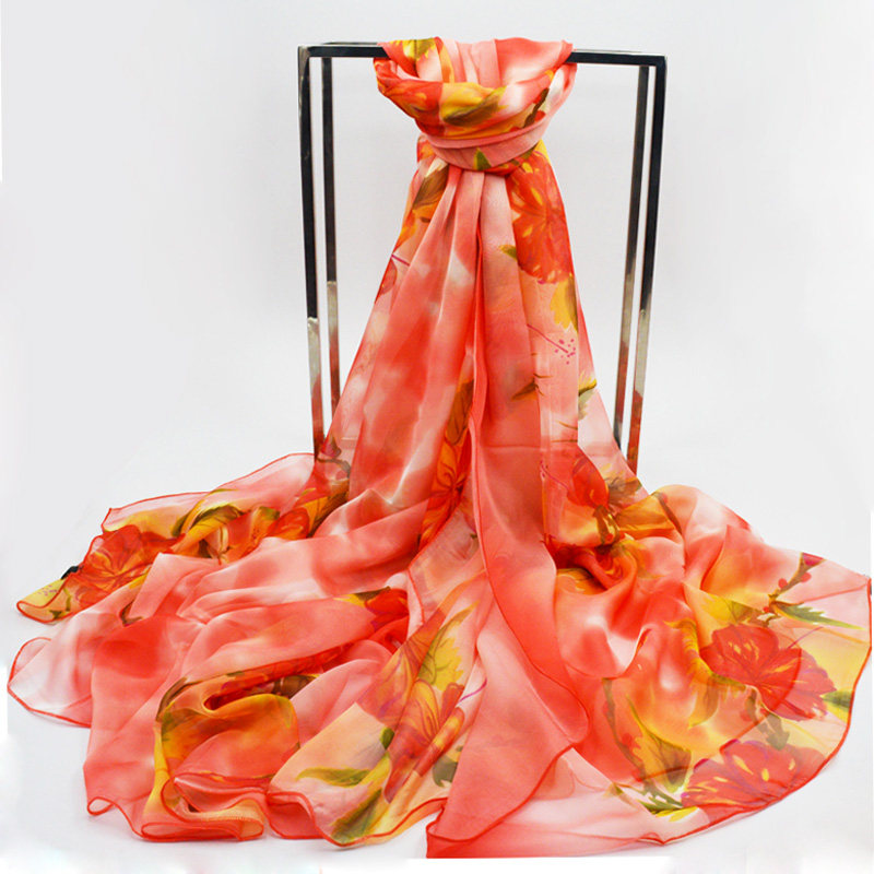 热销女士纱巾秋冬 百搭