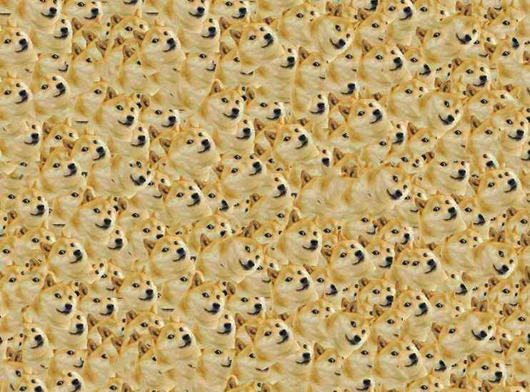 doge神烦狗精神污染木质成人纯白地狱拼图1000片恶搞整蛊滑稽礼物