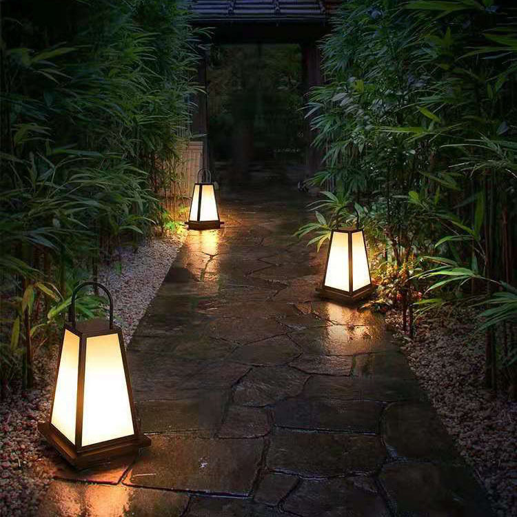 太阳能庭院灯户外别墅花园草坪灯防水日式地灯led路灯园林景观灯