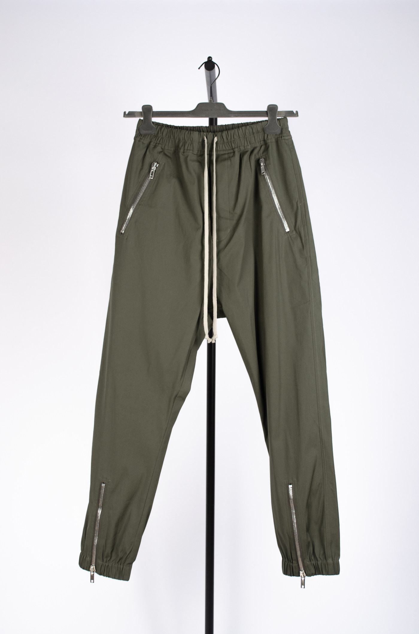 rickowens拉链口袋工装裤休闲裤欧阳娜娜同款ro季度裤王