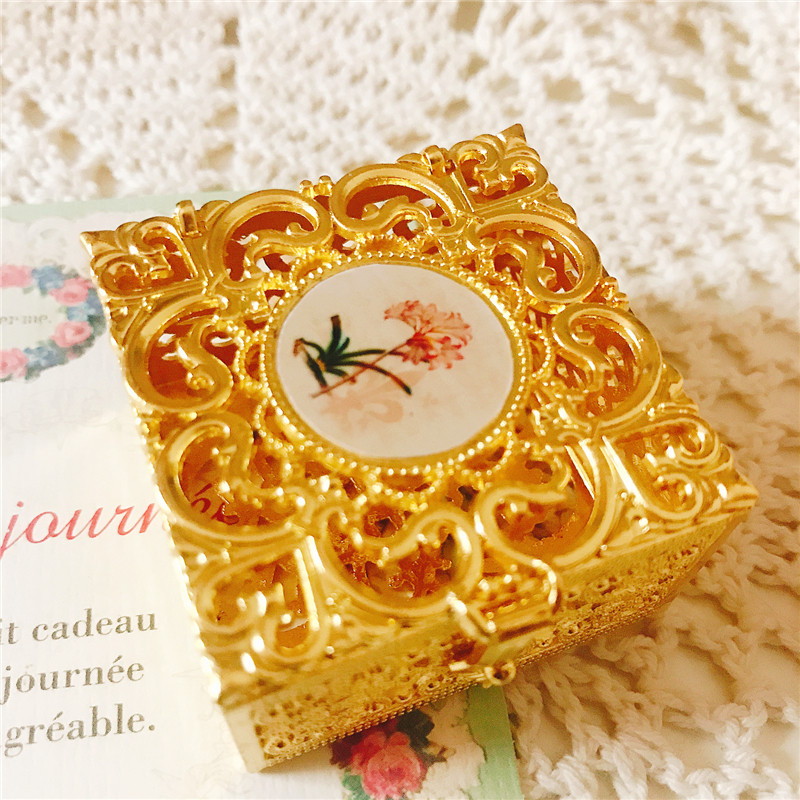 美优族 复古金属香膏盒 送巴基斯坦纯植物香膏 只需一块整屋都香