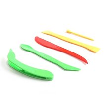 罗弗超轻粘土5件儿童工具