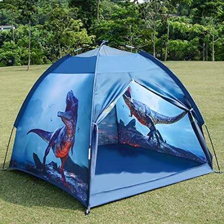 Ai-Uchoice Dinosaur Tent for Kids with Real Dinosaur Them