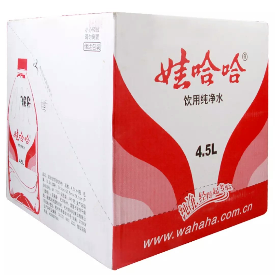 哇哈哈 娃哈哈 饮用纯净水4.5L*4桶 饮用水 桶装水 大桶水在类目 咖啡/麦片/冲饮, 饮料, 矿泉水/纯净水中 - 来自Buy2taobao.com提供专业的淘宝代购服务
