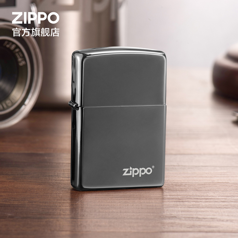 Zippo打火机之宝黑冰打火机Zi