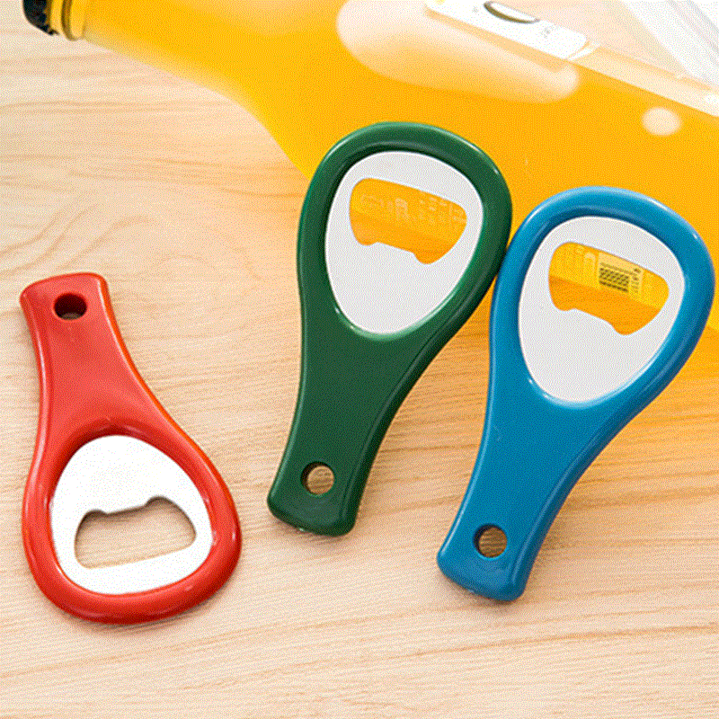 啤酒起子简约塑料不锈钢开瓶器饭店排档ktv居家简易开酒器起瓶器