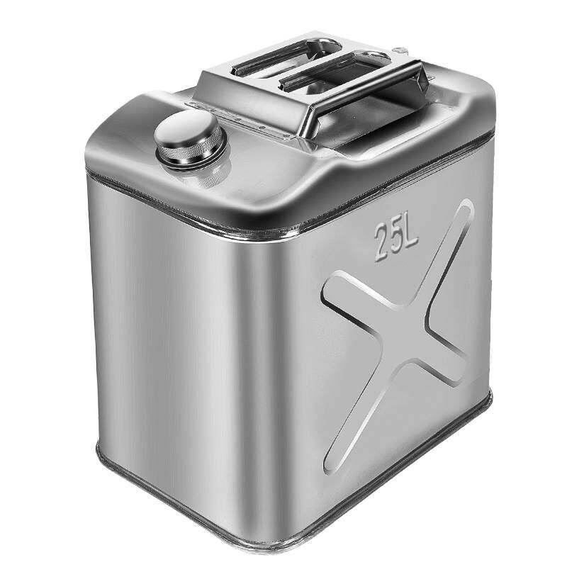 爆款备用2525l不锈钢d汽车加油桶柴油壶加厚20升汽油桶304油桶30