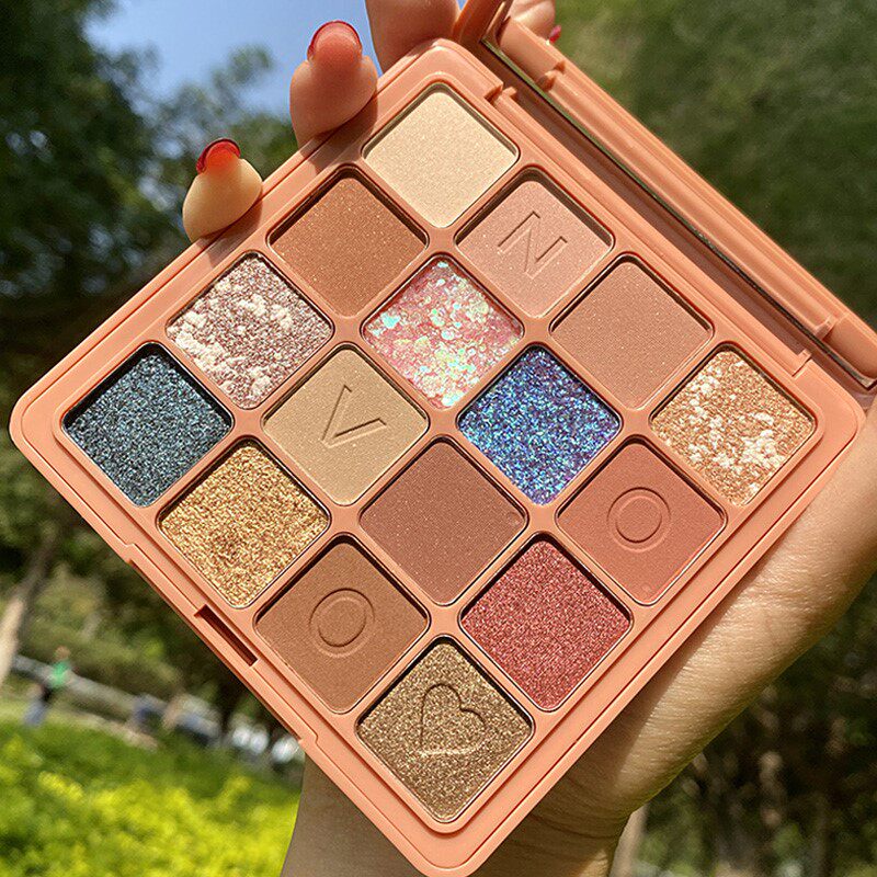 完美美日记旗舰店官网novo指尖眼影盘ins超火平价学生款小盘便携