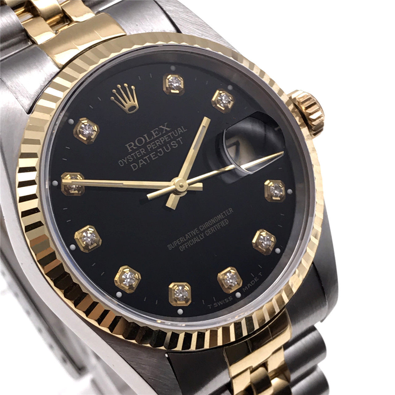 [无保留价][9.0新]劳力士日志型系列大钻自动机械男表 16233