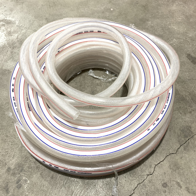 PVC纤维增强软管 PVC网纹管 蛇皮管网纹管4分6分1寸2寸花园水管