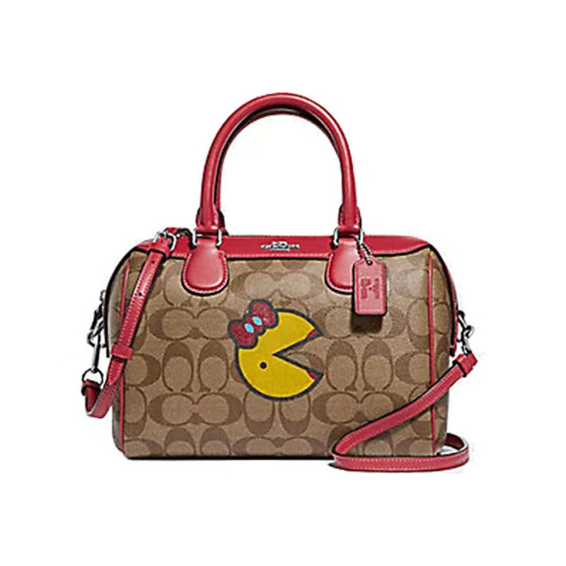 coach/蔻驰波士顿吃豆人限定款单肩手提包小众高级感女包轻奢品牌