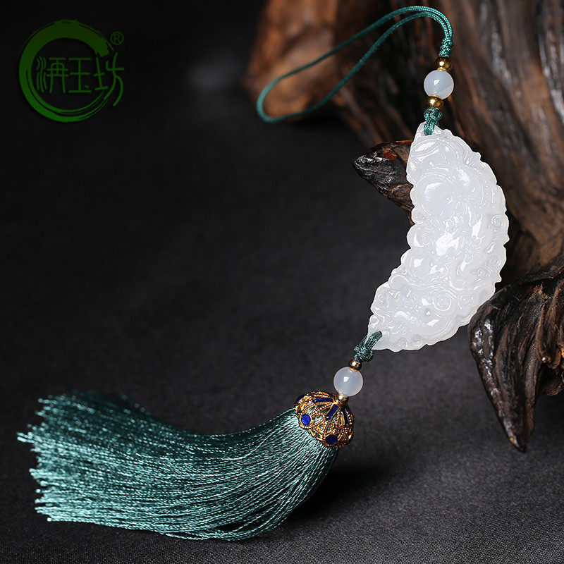 洅玉坊旗舰店的优惠券大全—洅玉坊龙凤玉佩古风汉服流苏挂件腰佩古装