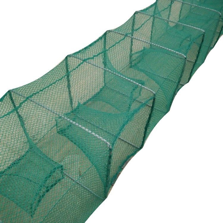 捕鱼笼折叠一扫光大鱼笼子诱饵袋有结网折叠泥鳅自动笼龙虾螃蟹笼_不