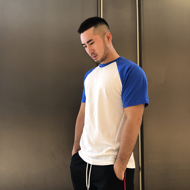 HUNK原创健身训练欧美潮流跑步运动休闲插肩拼接短袖修身上衣T恤在类目 男装, T恤中 - 来自Buy2taobao.com提供专业的淘宝代购服务