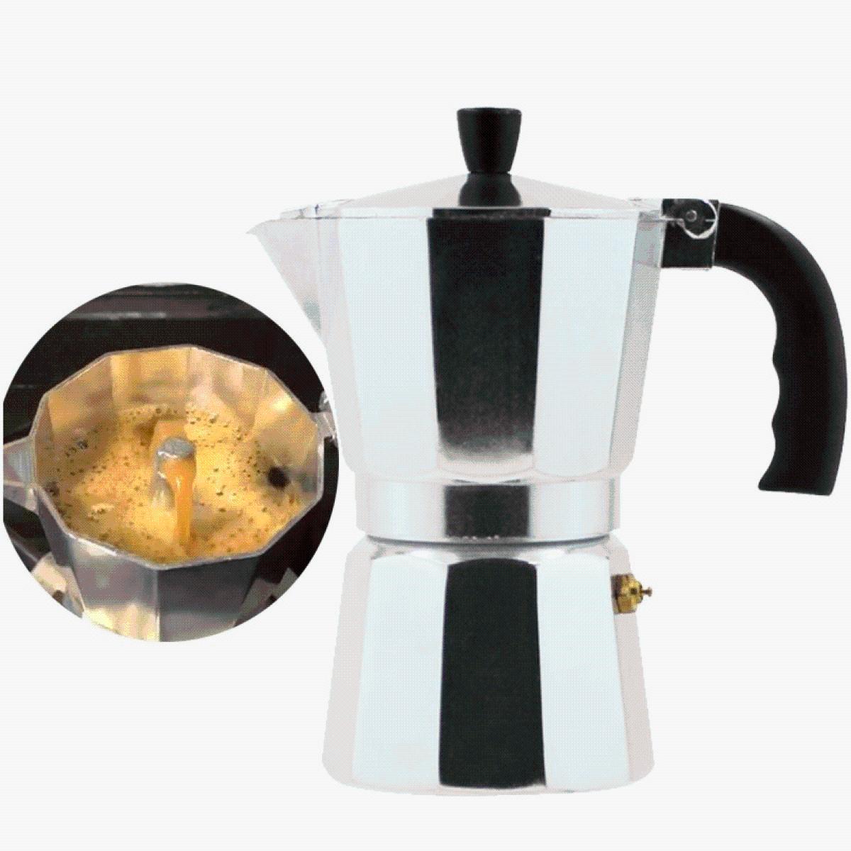 Mocha Coffee pot Italian Electric heating coffee Cook coffee Dual use householdin the Tableware , Coffee , Coffee pot category - from Buy2taobao.com to provide professional Taobao agent buy service