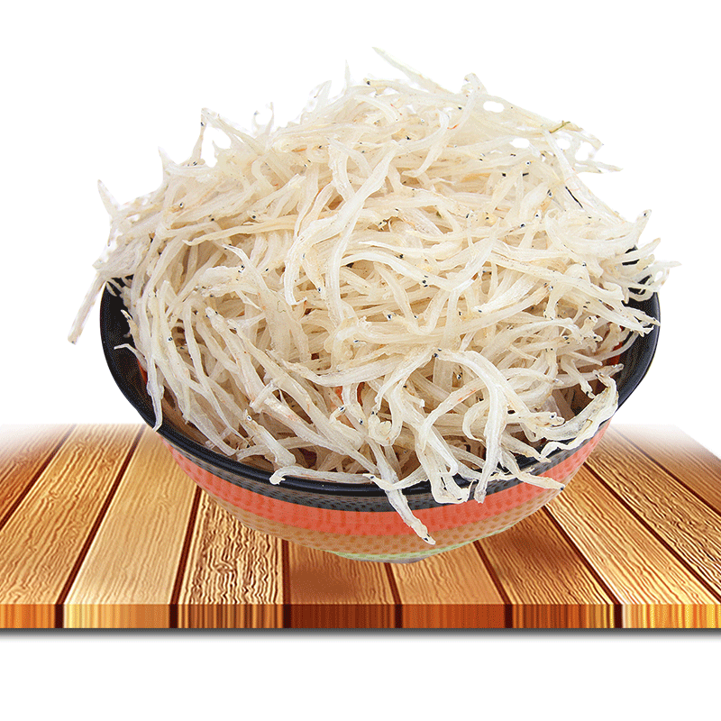 淡水银鱼干白饭鱼仔鱼干100g 宝贝钙库宝宝辅食