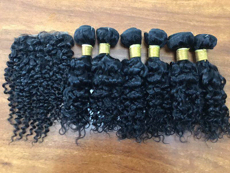 新款8A virgin human hair afro kinky curly type with closure在类目 美发护发/假发, 假发, 其它假发中 - 来自Buy2taobao.com提供专业的淘宝代购服务