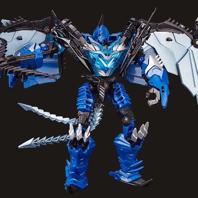 合金版恐龙拼装儿童变形玩具翼龙模型大号金刚汽车机器人男孩套装_不