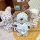 jellycat18cmlittle小狗衣服新卷毛小猪羊玩偶睡衣袍可爱眼罩着替
