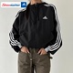 Adidas阿迪达斯官网连帽外套女装2024新款运动服跑步训练上衣夹克