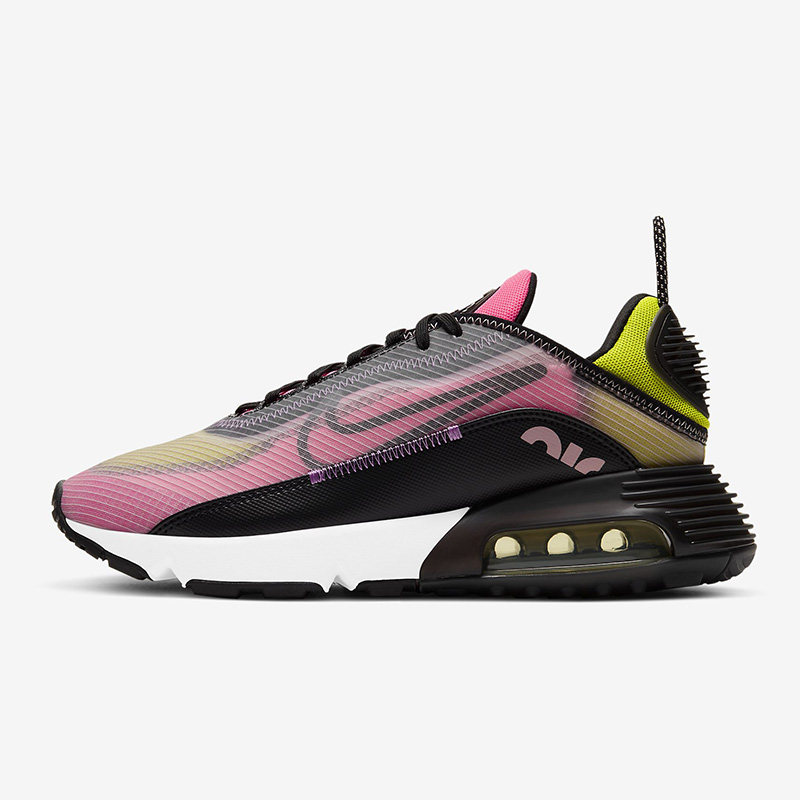 耐克粉色跑步鞋女鞋2022新款运动鞋airmax2090缓震气垫鞋cv8727