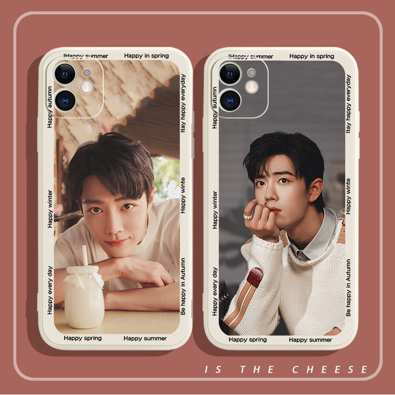 肖战同款手机壳适用于苹果13promax硅胶opporeno6战战realmex50