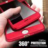 Full Cover Case For iPhone 8 7 6 Plus With Tempered Glass Full Cover Case For iPhone 8 7 6 Plus With Tempered Glass