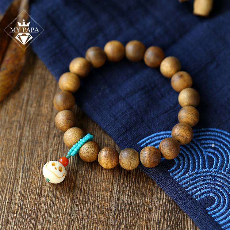 MYPAPA Wenwan Collection Huang chess Nan Aloe cool and refreshing Choi Bao Lap Bracelet appraisalin the Accessories/Fashion Jewelry, Beads/Wooden bracelets , 沉香 category - from Buy2taobao.com to provide professional Taobao agent buy service