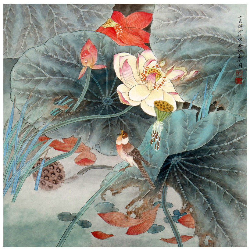 曹小民《荷韵》