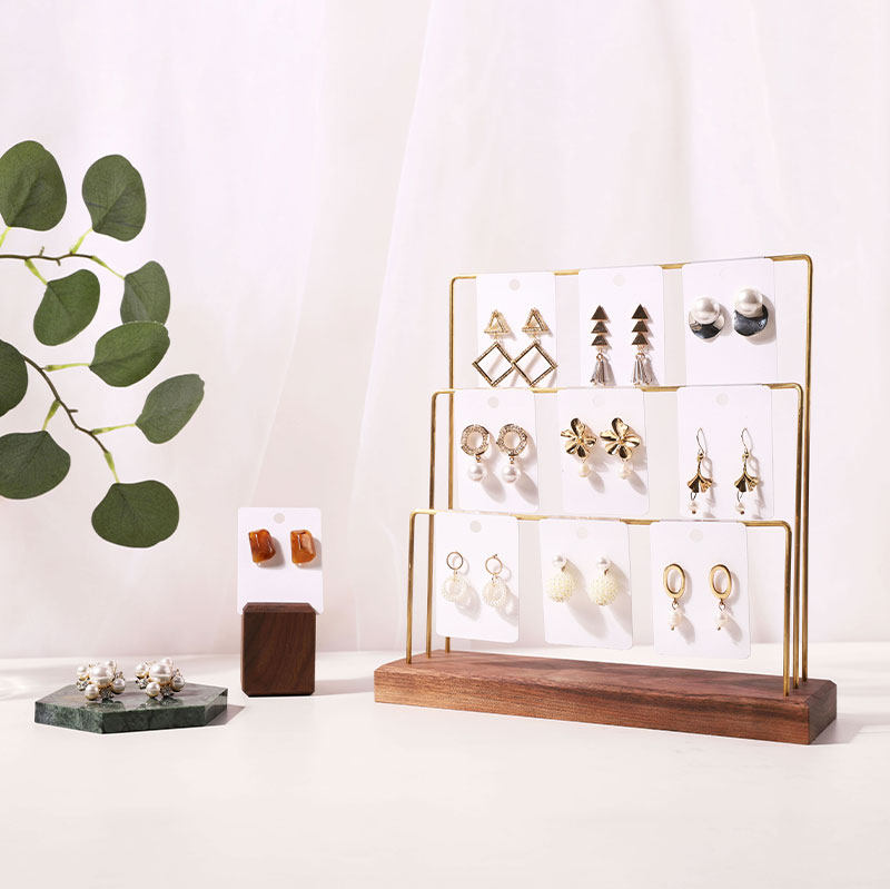 一折首饰展示架木