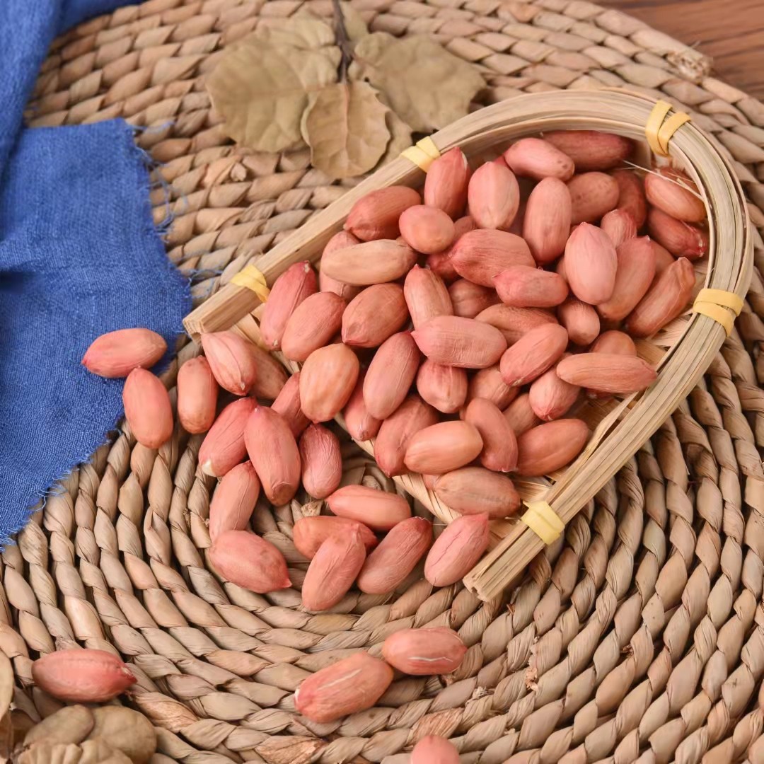 21年新货红花生米红皮散装特级生新货一级大粒5斤小袋包装